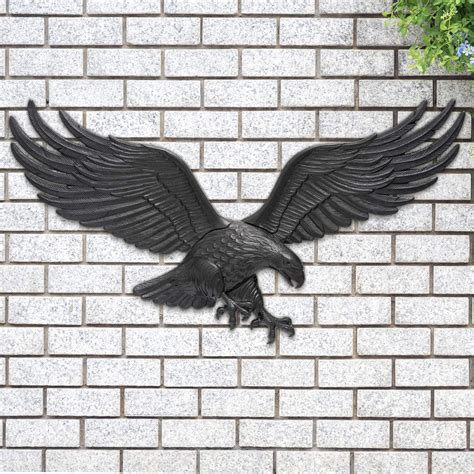 outdoor eagle wall decor